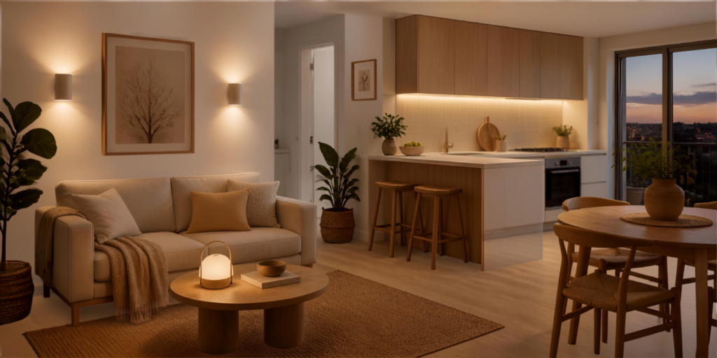 Cordless lights for home with rechargeable wall and under cabinet lighting